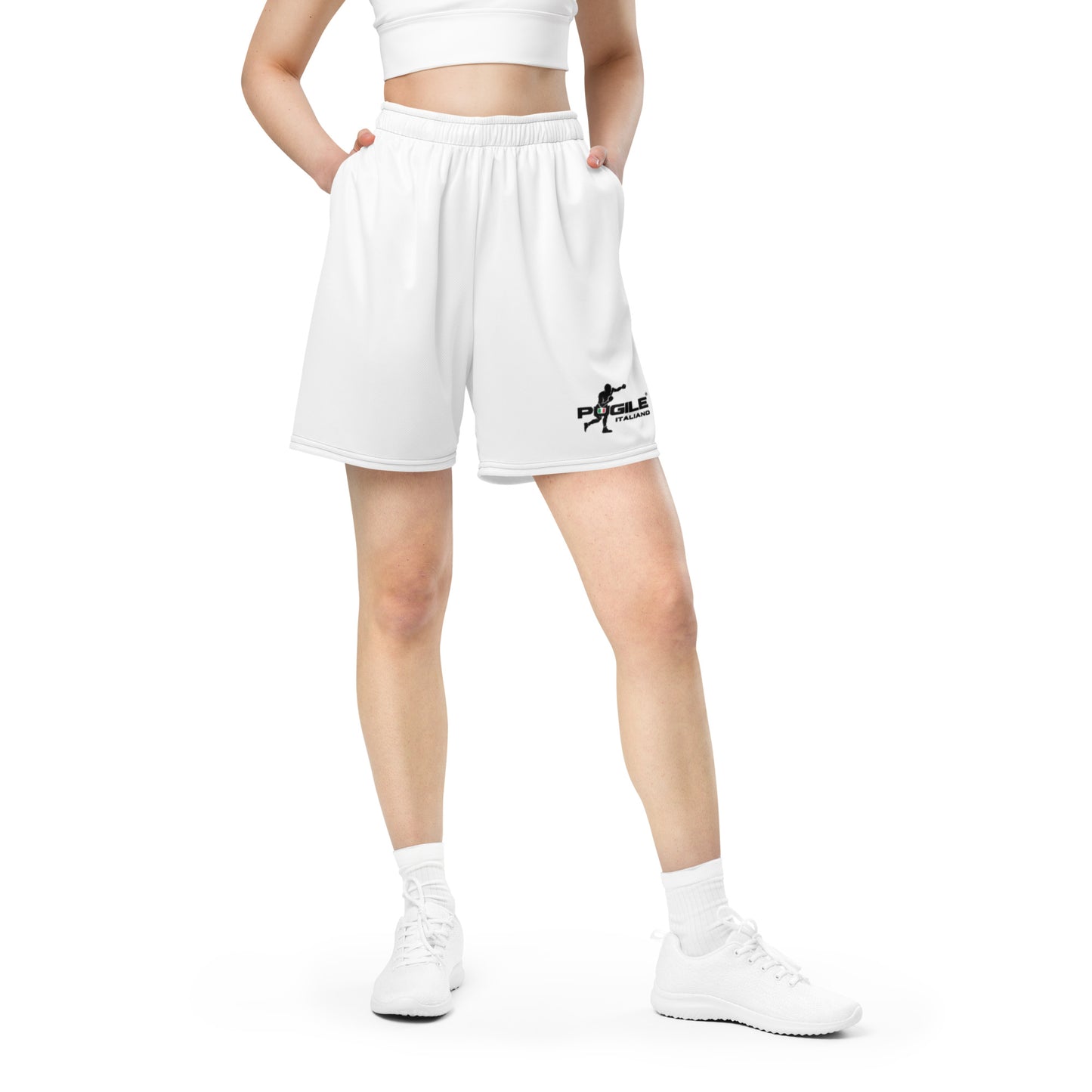 PANTALONCINI SPORTIVI DONNA - WHITE