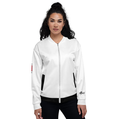 FELPA CON ZIP DONNA - WHITE