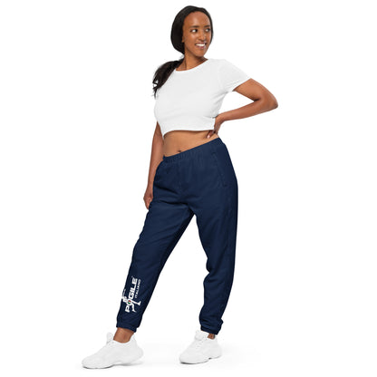 PANTALONI SPORTIVI TUTA DONNA - BLUE