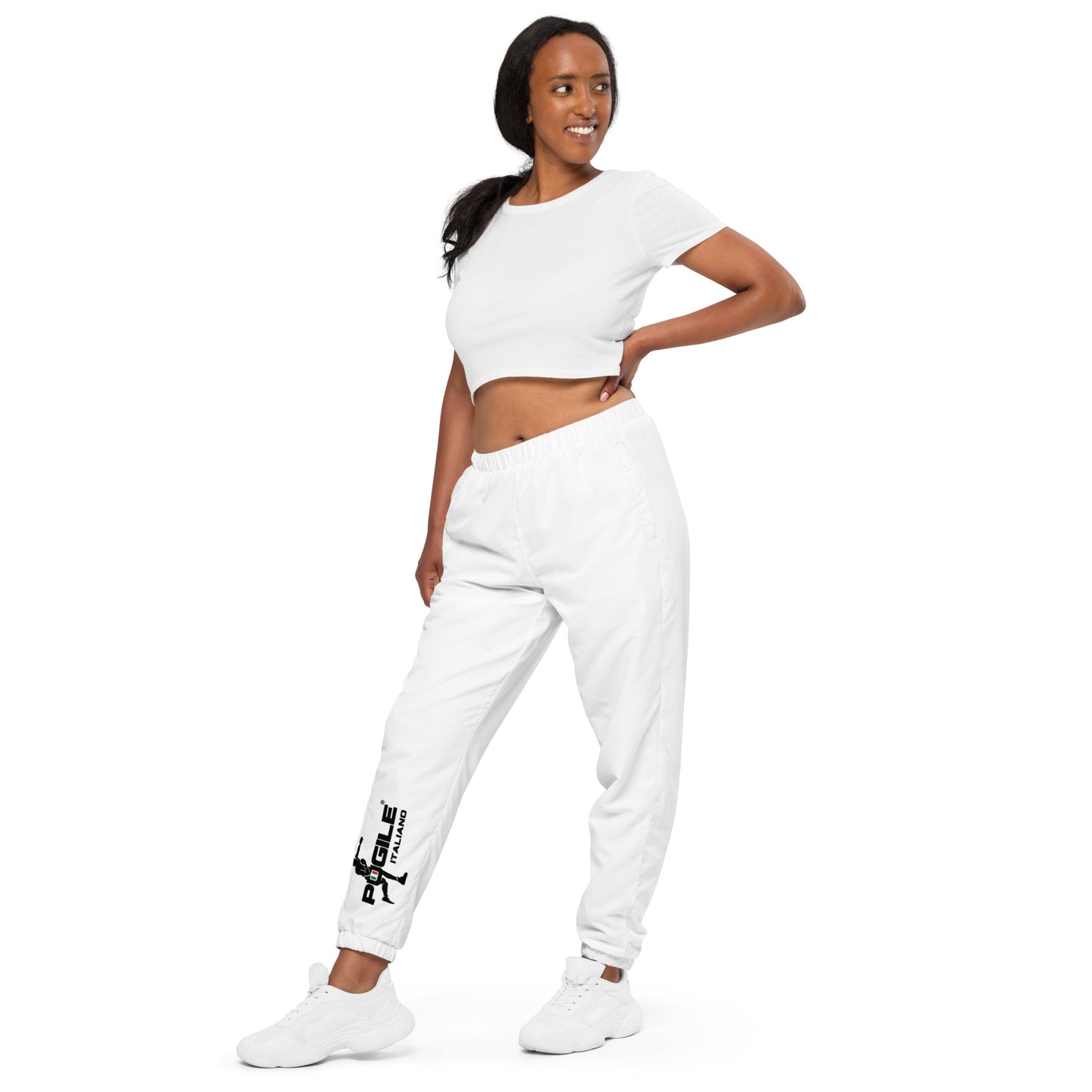 PANTALONI SPORTIVI TUTA DONNA - WHITE