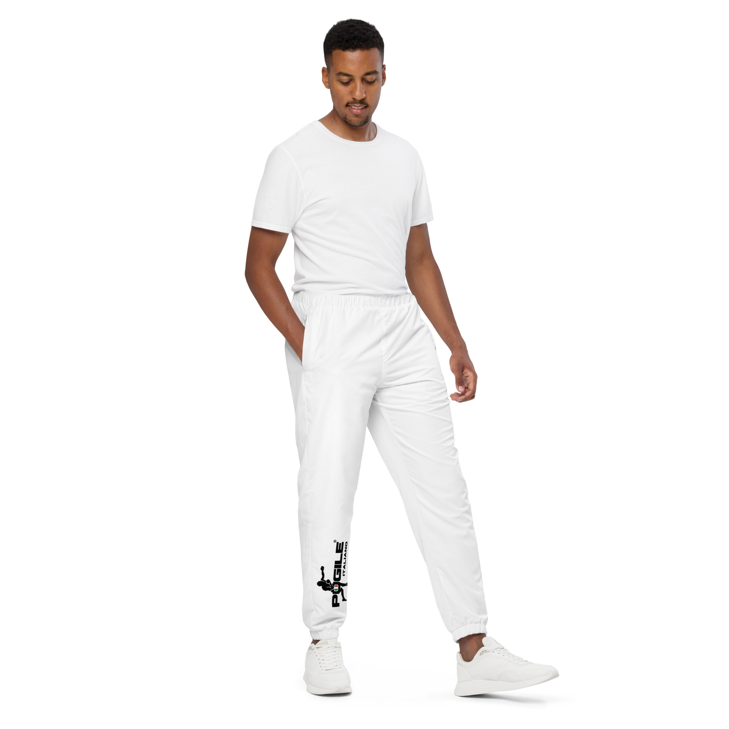 PANTALONI SPORTIVI TUTA UOMO - WHITE