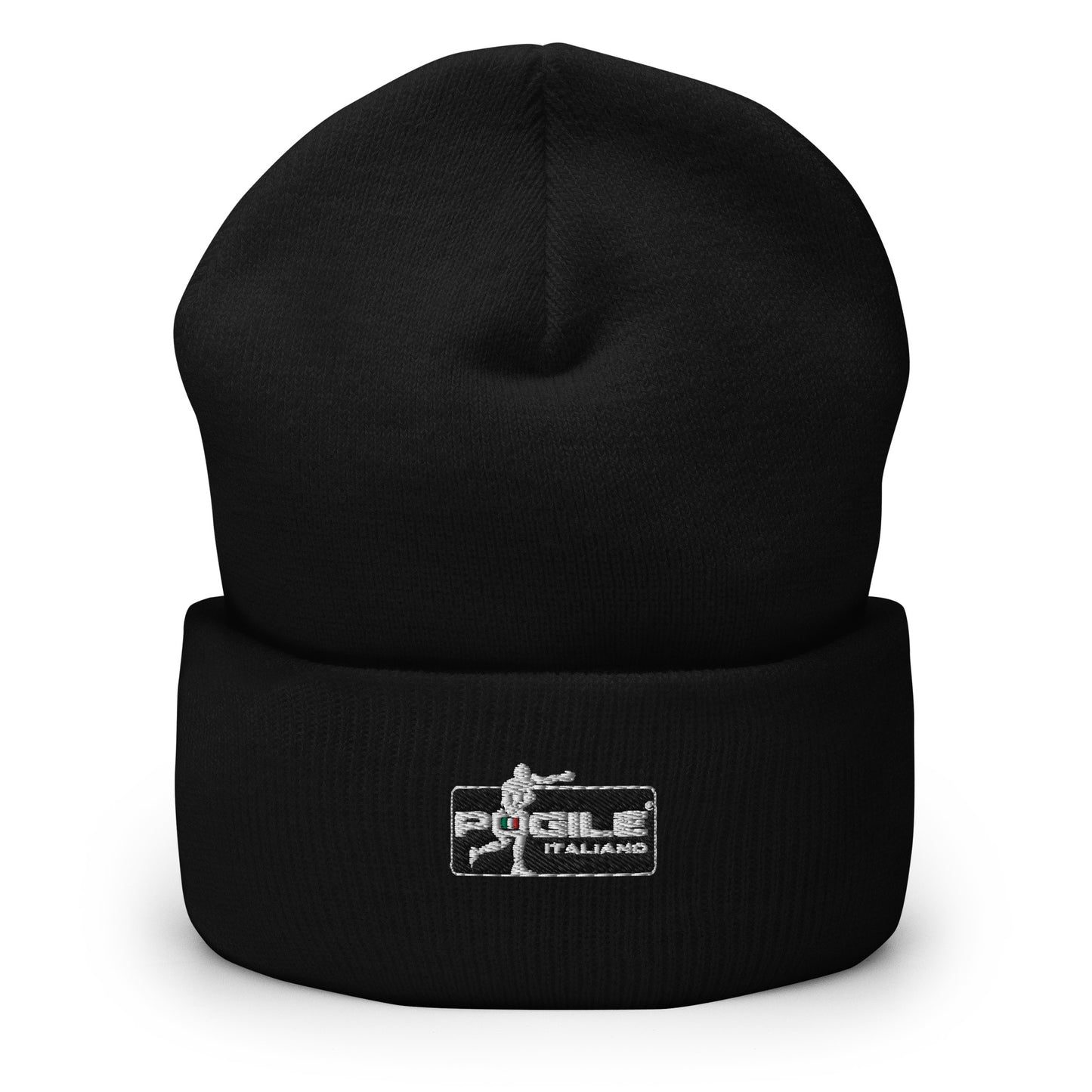 CAPPELLINO CON RISVOLTO - BLACK