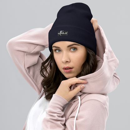 CAPPELLINO CON RISVOLTO - BLUE