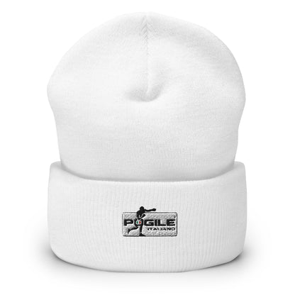 CAPPELLINO CON RISVOLTO - WHITE