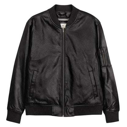 BOMBER PELLE DONNA - BLACK