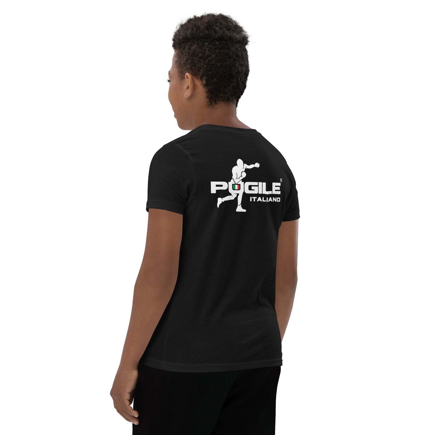 T-SHIRT TEENAGER - BLACK