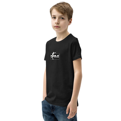 T-SHIRT TEENAGER - BLACK